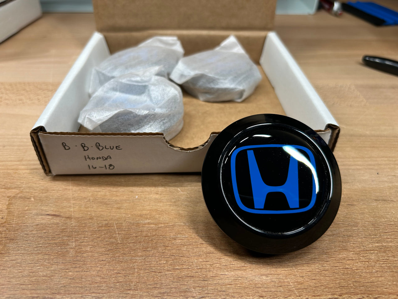 Clearance - 16", 17", 18" and 15x8" Honda: Black - Black - Blue