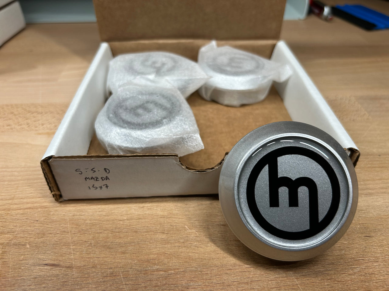 Clearance - 15x7 Mazda: Silver - Silver - Black