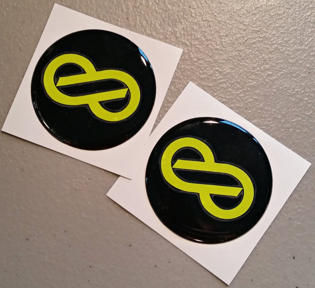 Center Cap Decals (Single) - 50mm